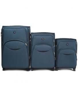 Набір Валіз Wings 1708 зелений 2 колесний картинка, зображення, фото