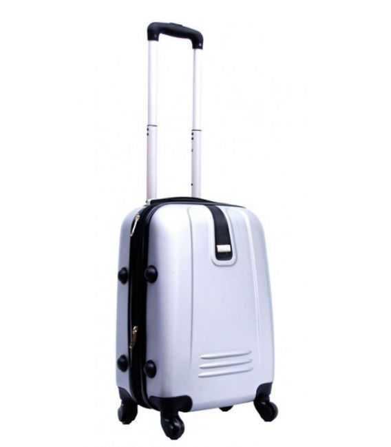 Чемодан Gravitt 168 маленький S белый фото, картинка, изображение