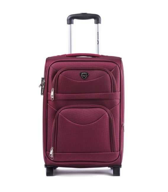 Валіза Wings 6802 маленька S бордова 2 колесна картинка, зображення, фото