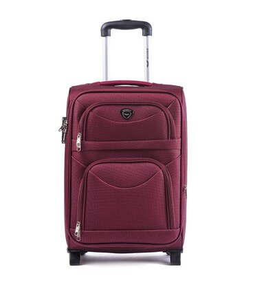 Валіза Wings 6802 маленька S бордова 2 колесна картинка, зображення, фото