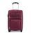 Чемодан Wings 6802 маленький S бордовый 2 колесный фото, картинка, изображение