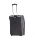 Чемодан Wings 6802 маленький S серый 2 колесный фото, картинка, изображение