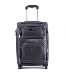 Валіза Wings 6802 маленька S сіра 2 колесна картинка, зображення, фото