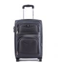 Чемодан Wings 6802 маленький S серый 2 колесный фото, картинка, изображение