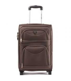 Валіза Wings 6802 маленька S коричнева 2 колесна картинка, зображення, фото