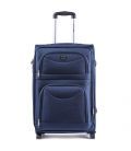 Валіза Wings 6802 велика L синя 2 колесна картинка, зображення, фото