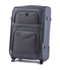 Валіза Wings 6802 велика L сіра 2 колесна картинка, зображення, фото