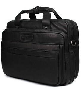 Велика сумка для ноутбука 17 дюймів Hill Burry HB4075A чорна