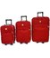 Набор Чемоданов Bonro Style красный фото, картинка, изображение