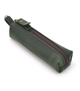 Шкіряна ключниця тубус TARWA Cylinder RE-cylin-001 зелена