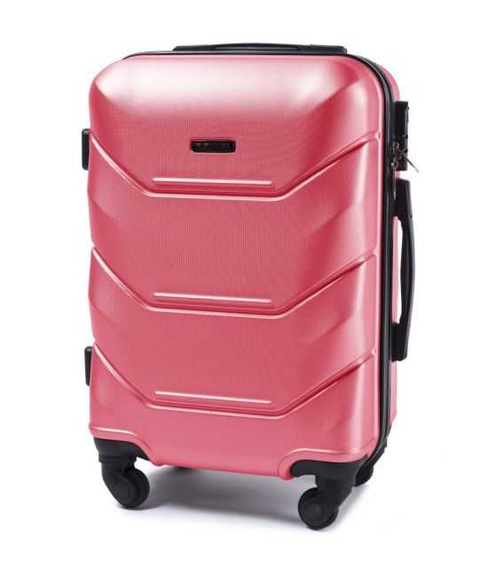 Чемодан Wings 147 маленький S коралловый фото, картинка, изображение