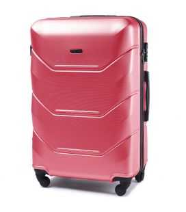 Чемодан Wings 147 средний M коралловый фото, картинка, изображение