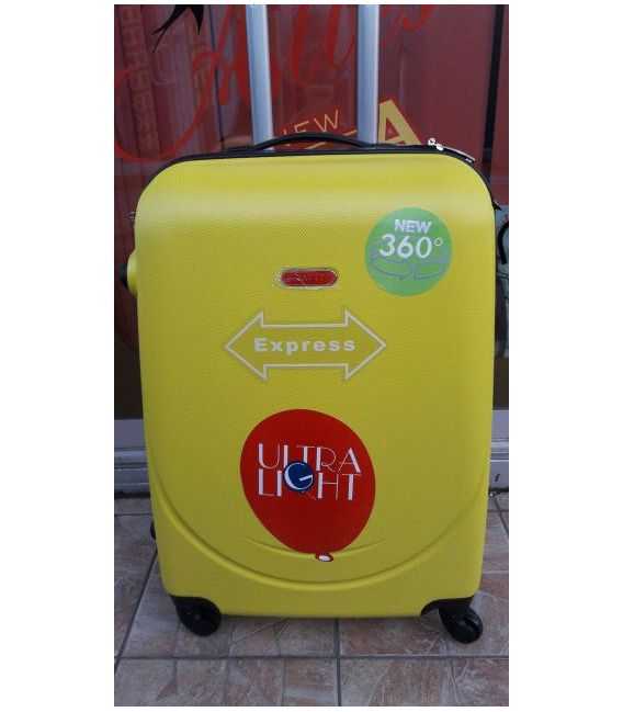 Валіза Gravitt DS 310 середня M жовта картинка, зображення, фото