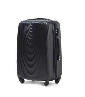 Чемодан Wings 304 Midi черный фото, картинка, изображение