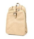 Шкіряний італійський рюкзак Firenze HB03334Beige бежевий
