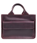 Сумка портфель шкіряна для документів ноутбука LIMARY lim-380RW бордо