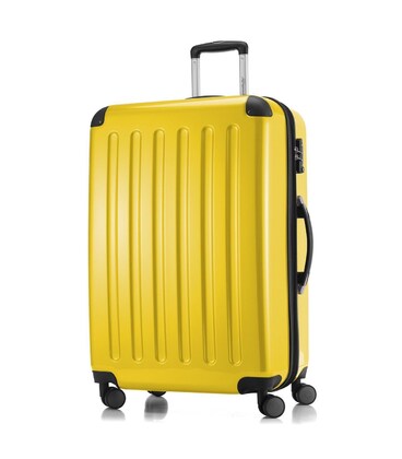 Чемодан Alex большой L желтый фото, картинка, изображение