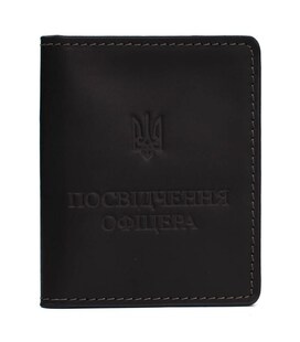 Посвідчення офіцера Grande Pelle 259110 чорна