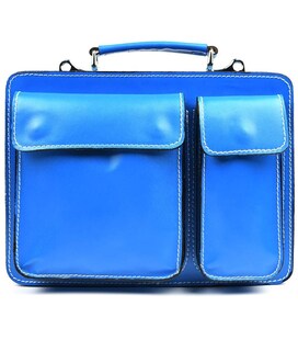Жіночий портфель шкіряний Firenze FR7007K блакитний