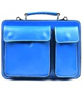 Жіночий портфель шкіряний Firenze FR7007K блакитний