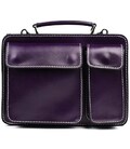 Жіночий шкіряний портфель Firenze FR7007P сливовий