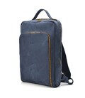Шкіряний рюкзак для ноутбука 14" RK-1239-4lx TARWA синій crazy horse