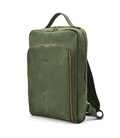 Шкіряний рюкзак для ноутбука 14" RE-1239-4lx TARWA зелена crazy horse