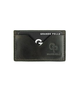 Кардхолдер Grande Pelle 300620 чорна шкіра Сицилія