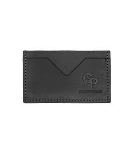 Кардхолдер Grande Pelle 300110 чорна шкіра крейзі хорс