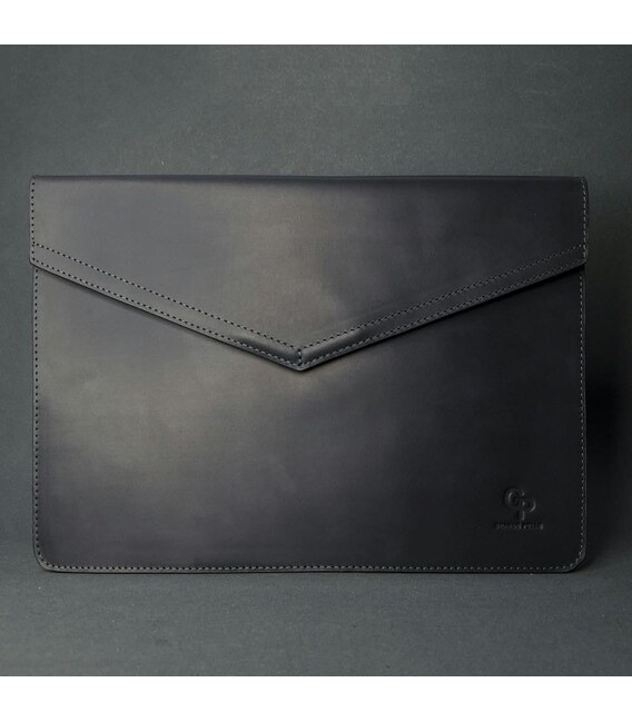 Шкіряний чохол для MacBook 12 'шкіра Crazy Horse ,чорний