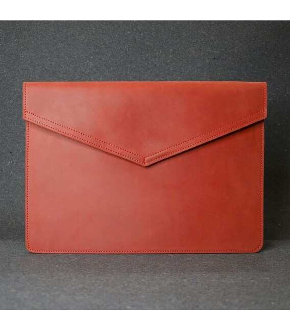 Шкіряний чохол для MacBook 12 ' шкіра Crazy Horse, червоний