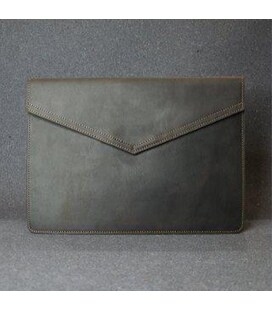 Шкіряний чохол для MacBook 12 ' шщкіра Crazy Horse, шоколад