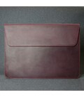 Шкіряний чохол для MacBook 13 ' шкіра Crazy Horse, бордо