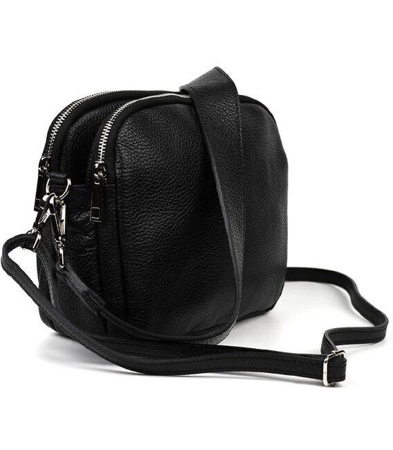 Шкіряна сумка Virginia Conti (Італія) - VC02807black
