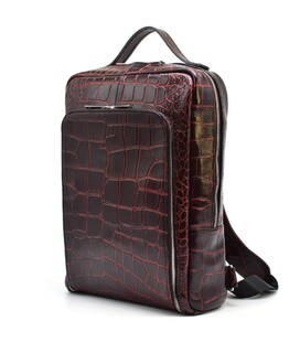 Шкіряний рюкзак для ноутбука під рептилію REP1-1239-4lx TARWA