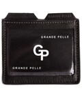 Кардхолдер Grande Pelle 307610 натуральна шкіра чорний колір