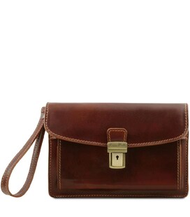 Шкіряна сумка барсетка Tuscany Leather Max TL8075