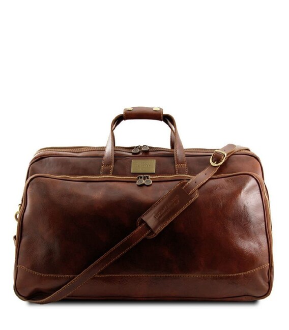 Шкіряна дорожня сумка на колесах - Малий розмір Tuscany Leather Bora Bora TL3065