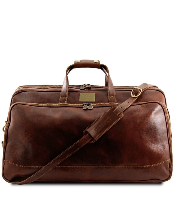Шкіряна дорожня сумка на колесах - Великий розмір Tuscany Leather Bora Bora TL3067