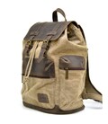 Місткий рюкзак з парусини canvas і шкіри RSc-0010-4lx від бренду TARWA