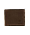 Портмоне чоловіче шкіряне Onda коричневе Grande Pelle 507120