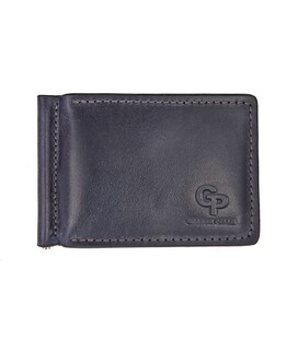 Затиск для купюр ONDA, синій Grande Pelle 105670