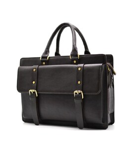 Шкіряна сумка портфель TARWA, TC-4964-4lx темно-коричнева