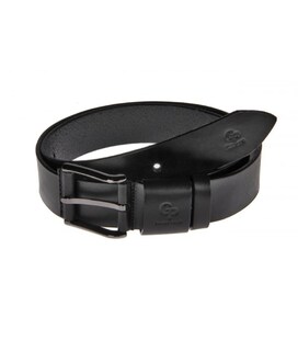 Шкіряний ремінь Calvin GP Grande Pelle чорний 40 мм унісекс 430013701