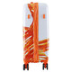 Валіза Semi Line 24" (M) White/Orange Print (T5655-2) - фото