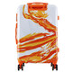 Чемодан Semi Line 24" (M) White/Orange Print (T5655-2) фото