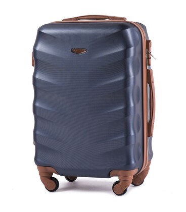 Чемодан Wings 402 маленький S синий фото, картинка, изображение