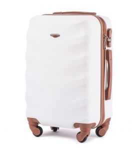 Чемодан Wings 402 маленький S белый фото, картинка, изображение