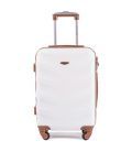 Чемодан Wings 402 маленький S белый фото, картинка, изображение