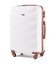 Чемодан Wings 402 средний M белый фото, картинка, изображение